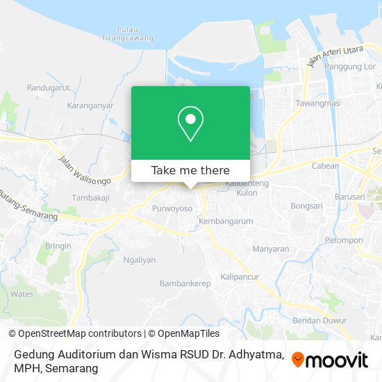 Gedung Auditorium dan Wisma RSUD Dr. Adhyatma, MPH map