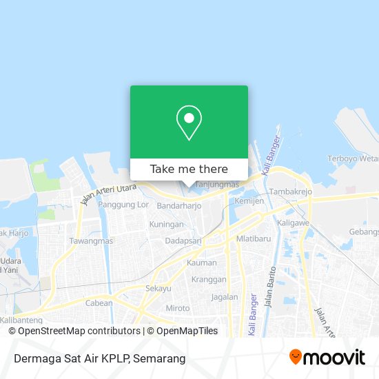 Dermaga Sat Air KPLP map