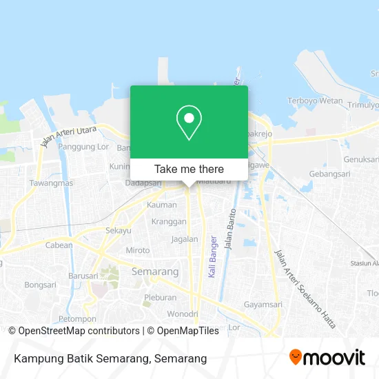 Kampung Batik Semarang map