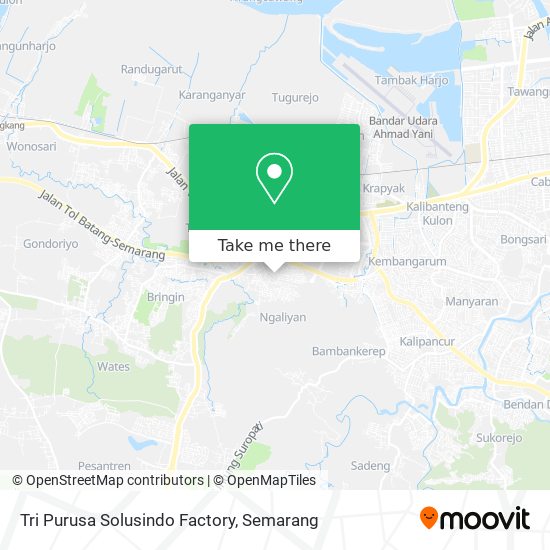 Tri Purusa Solusindo Factory map