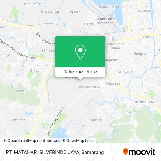 PT. MATAHARI SILVERINDO JAYA map