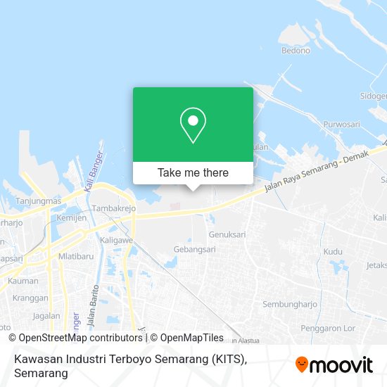 Kawasan Industri Terboyo Semarang (KITS) map