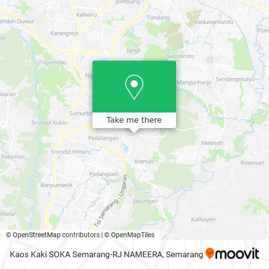 Kaos Kaki SOKA Semarang-RJ NAMEERA map