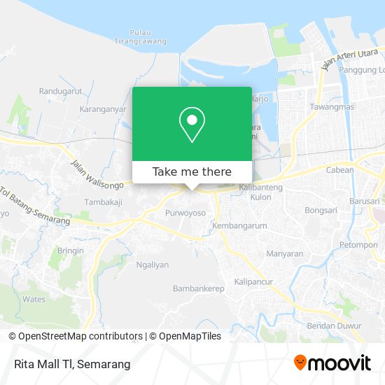 Rita Mall Tl map