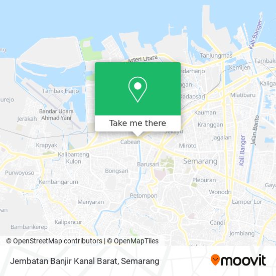 Jembatan Banjir Kanal Barat map