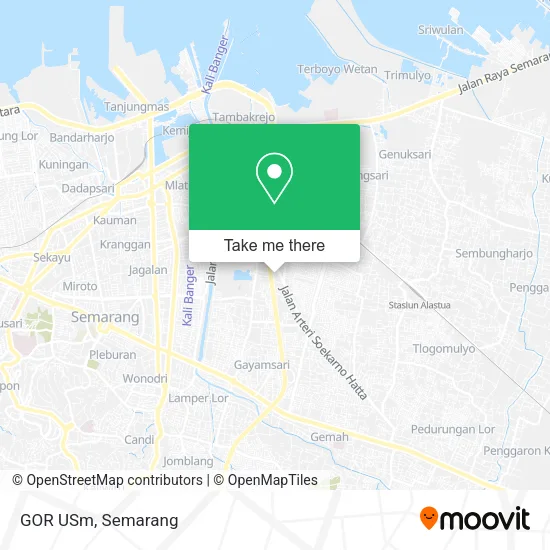 GOR USm map