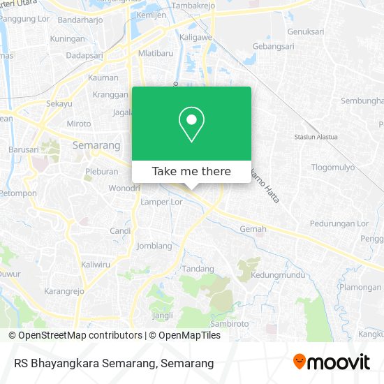 RS Bhayangkara Semarang map