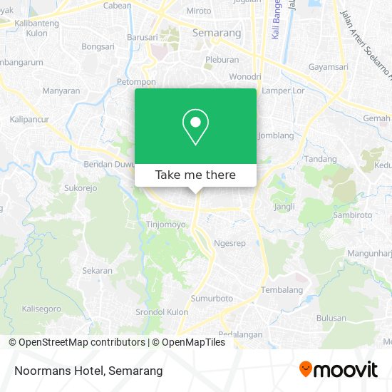 Noormans Hotel map