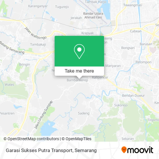 Garasi Sukses Putra Transport map