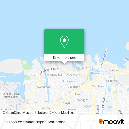 MTcon container depot map