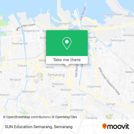 SUN Education Semarang map