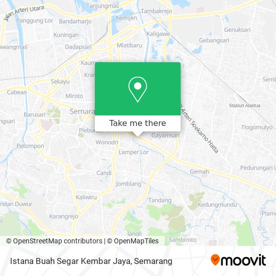 Istana Buah Segar Kembar Jaya map