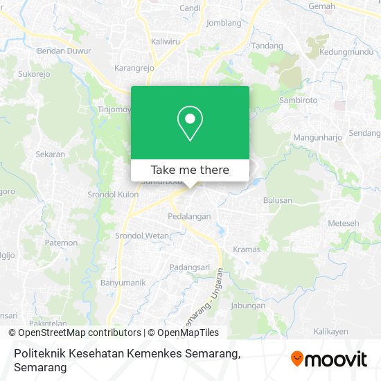 Politeknik Kesehatan Kemenkes Semarang map