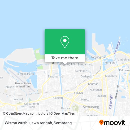 Wisma wushu jawa tengah map