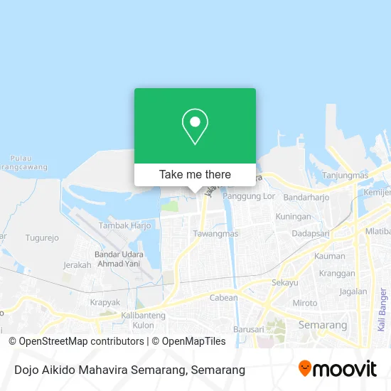 Dojo Aikido Mahavira Semarang map