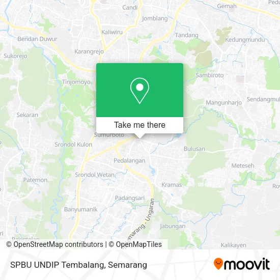 SPBU UNDIP Tembalang map