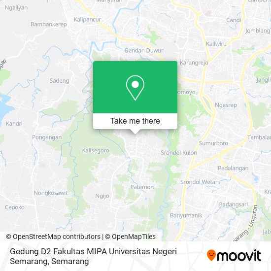 Gedung D2 Fakultas MIPA Universitas Negeri Semarang map