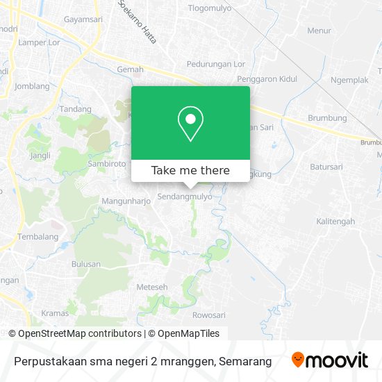 Perpustakaan sma negeri 2 mranggen map