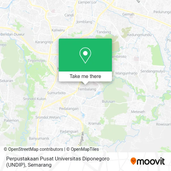 Perpustakaan Pusat Universitas Diponegoro (UNDIP) map