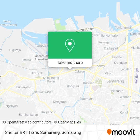 Shelter BRT Trans Semarang map