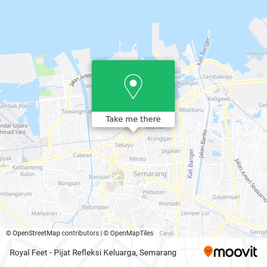 Royal Feet - Pijat Refleksi Keluarga map