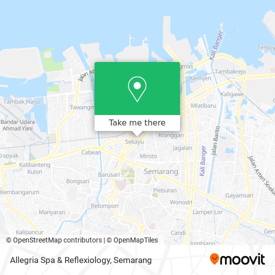 Allegria Spa & Reflexiology map
