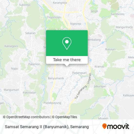 Samsat Semarang II (Banyumanik) map