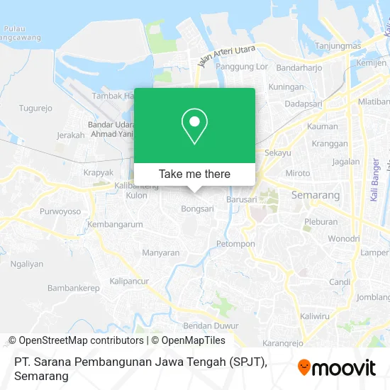 PT. Sarana Pembangunan Jawa Tengah (SPJT) map