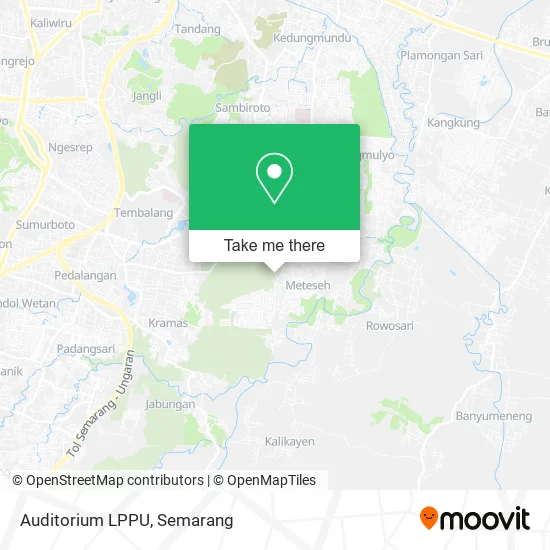 Auditorium LPPU map