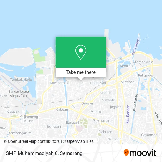 SMP Muhammadiyah 6 map