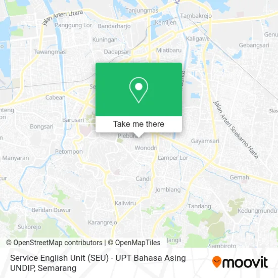 Service English Unit (SEU) - UPT Bahasa Asing UNDIP map