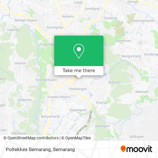 Poltekkes Semarang map