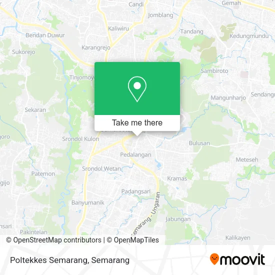 Poltekkes Semarang map