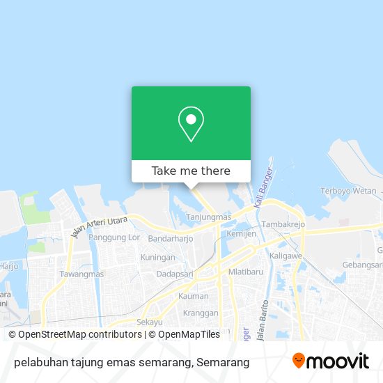 pelabuhan tajung emas semarang map