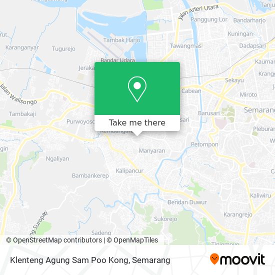 Klenteng Agung Sam Poo Kong map