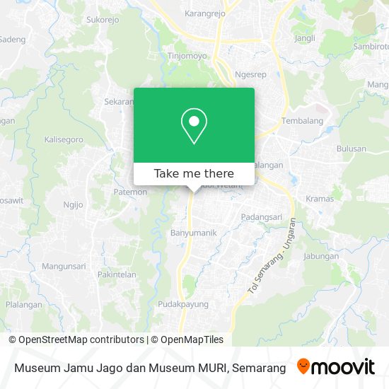 Museum Jamu Jago dan Museum MURI map