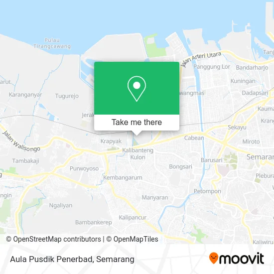 Aula Pusdik Penerbad map