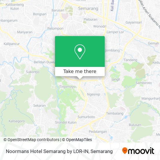 Noormans Hotel Semarang by LOR-IN map