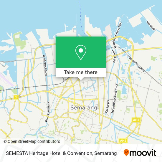 SEMESTA Heritage Hotel & Convention map