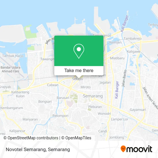 Novotel Semarang map