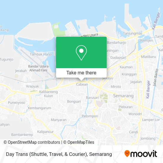 Day Trans (Shuttle, Travel, & Courier) map