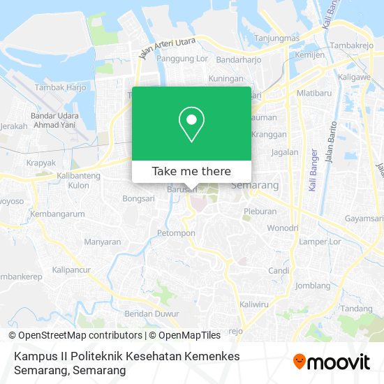 Kampus II Politeknik Kesehatan Kemenkes Semarang map