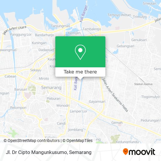 Jl. Dr Cipto Mangunkusumo map