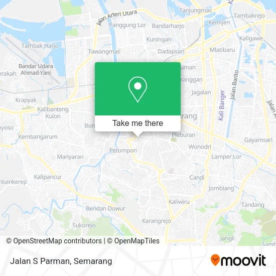 Jalan S Parman map