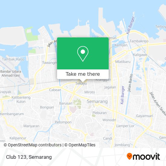 Club 123 map