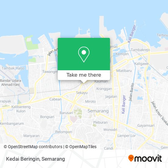 Kedai Beringin map