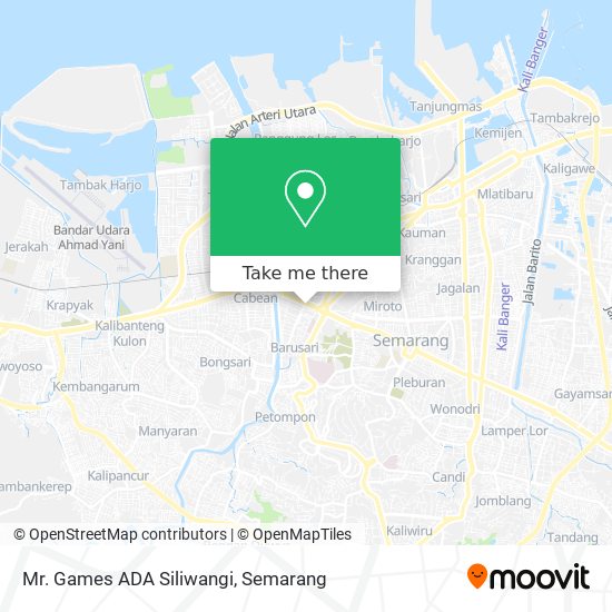 Mr. Games ADA Siliwangi map