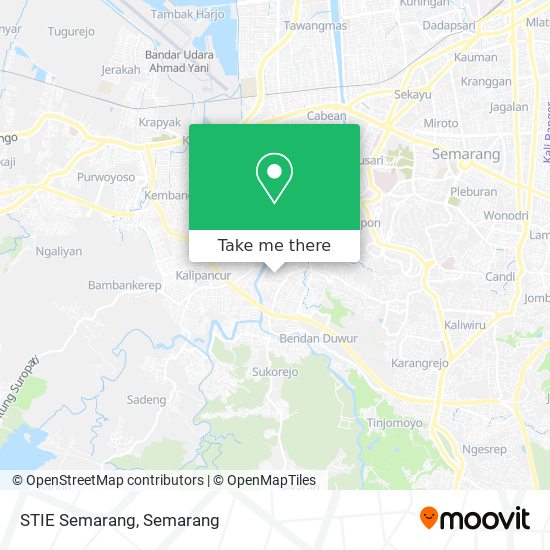 STIE Semarang map