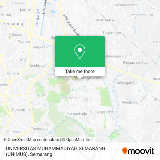 UNIVERSITAS MUHAMMADIYAH SEMARANG (UNIMUS) map
