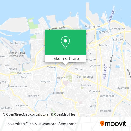 Universitas Dian Nuswantoro map